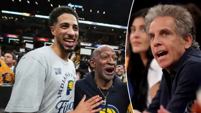 Tyrese Haliburton dunks on Ben Stiller after Pacers clinch NBA Finals berth with win over Knicks