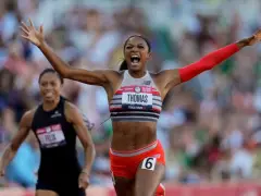 Report: FanDuel says it banned bettor for heckling Olympic gold medalist Gabby Thomas